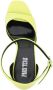 Paris Texas Groene Leren Hak Sandalen Groen Dames - Thumbnail 2