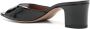 Paris Texas Slippers & Mules Open-Toe Mules With Glossy Finish And Mid-Height B in zwart - Thumbnail 2