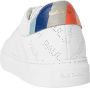 Paul Smith Low-Top Sneakers blanche perforee logo cuir basso Paul Smi in wit - Thumbnail 2