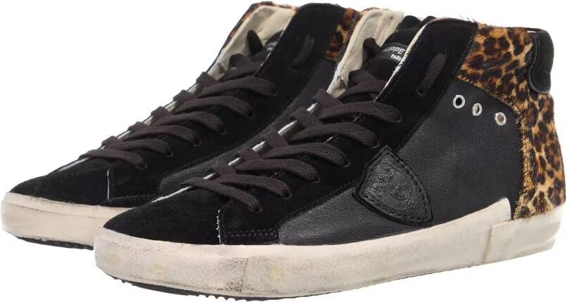 Philippe Model High-Top Sneakers Prsx High Woman in luipaardprint