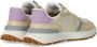 Philippe Model Antibes Low Beige Sneaker Dames Mesh en Leren Sneakers Beige Dames - Thumbnail 2