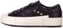 Philippe Model Lage Haute Sneakers Effen Patroon Veters Black Dames - Thumbnail 3