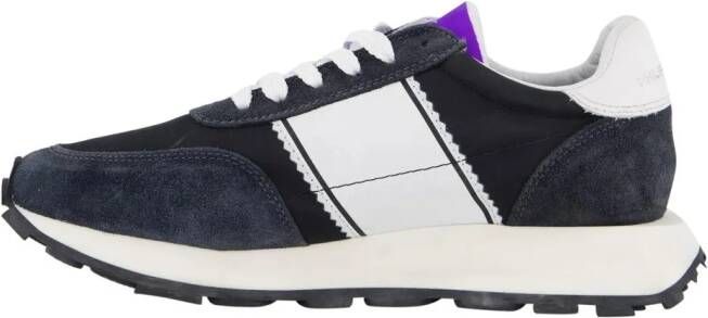 Philippe Model Low-Top Sneakers Nero Viola in zwart