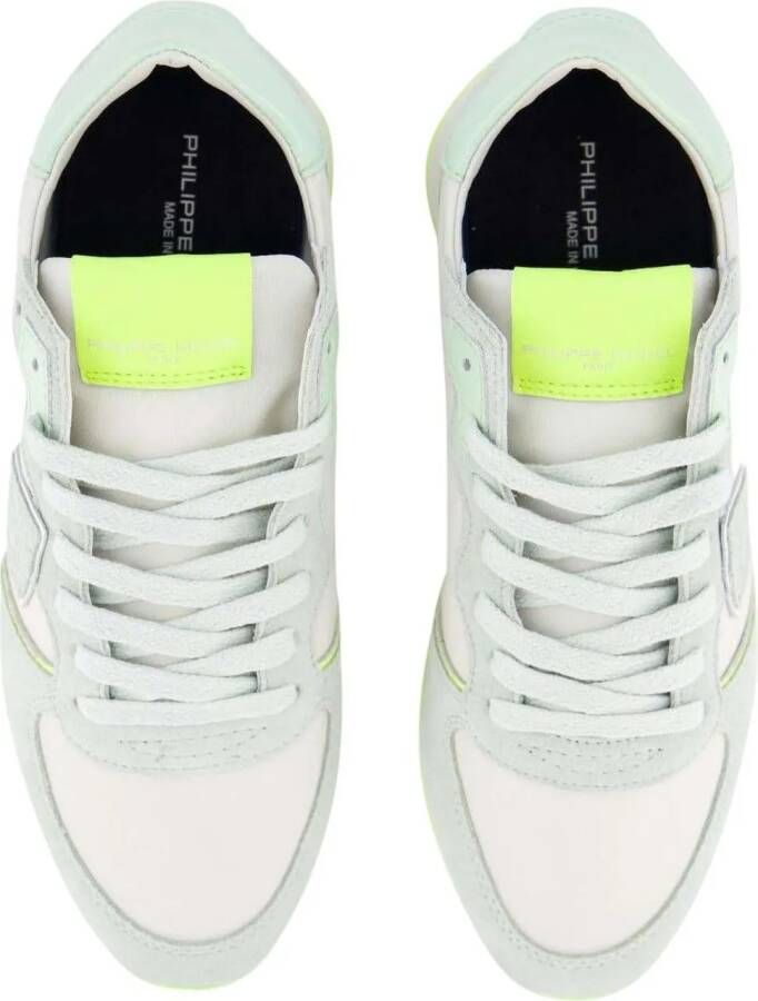 Philippe Model Low-Top Sneakers Dames TRPX LOW WOMAN in groen