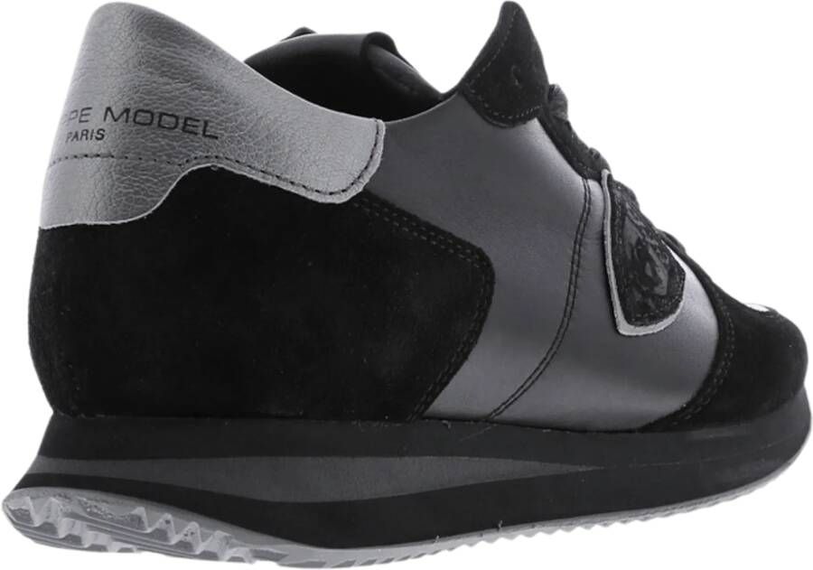 Philippe Model Low-Top Sneakers Dames Trpx Sneaker Zwart Grijs in zwart