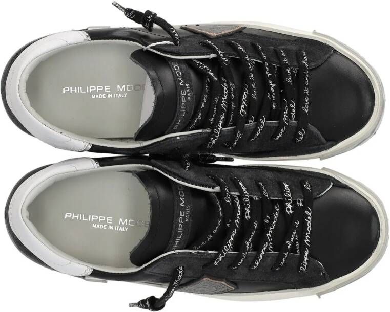 Philippe Model Low-Top Sneakers Prsx Low Woman in zwart