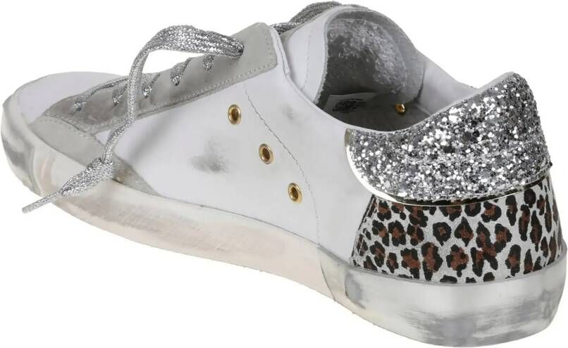 Philippe Model Low-Top Sneakers Flat Shoes Bianca Argento in wit