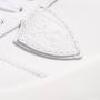 Philippe Model Witte Sneakers met Logo Patch en Contrasterende Hiel White Dames - Thumbnail 2