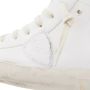 Philippe Model Vernielde Logo Patch Sneakers White Dames - Thumbnail 2