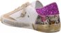 Philippe Model Wit Fuchsia Leren Sneakers Street Style Multicolor Dames - Thumbnail 2
