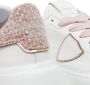 Philippe Model Sneakers Tres Temple Low Woman in poeder roze - Thumbnail 3