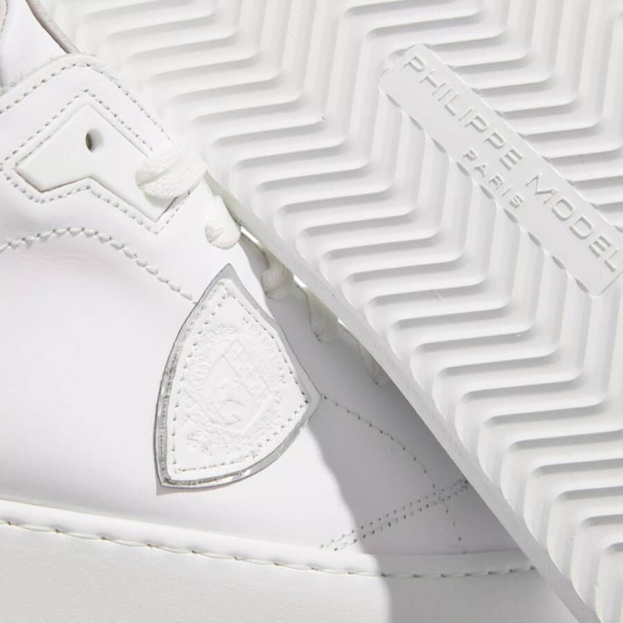 Philippe Model Sneakers Tres Temple Low Woman in wit