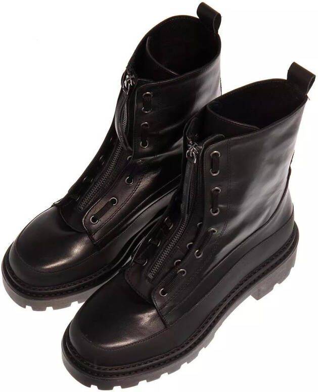 Pinko Boots & laarzen Timo Stivale Pelle Vitello in zwart