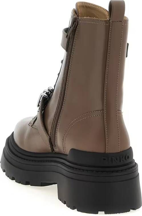 Pinko Boots 'Mia 19' Ankle Boots in grijs