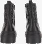 Pinko Boots Quilted Leather Ankle Boots in zwart - Thumbnail 1