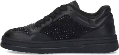 Pinko Low-Top Sneakers "Mandy" Sneakers With Strass – Black in zwart