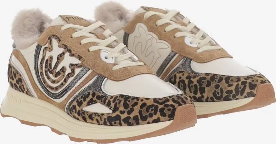 Pinko Low-Top Sneakers Zoe 01 Leather Sneakers in meerkleurig