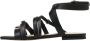 Pinko Slippers & Mules Leather sandals 'Marli' in zwart - Thumbnail 2