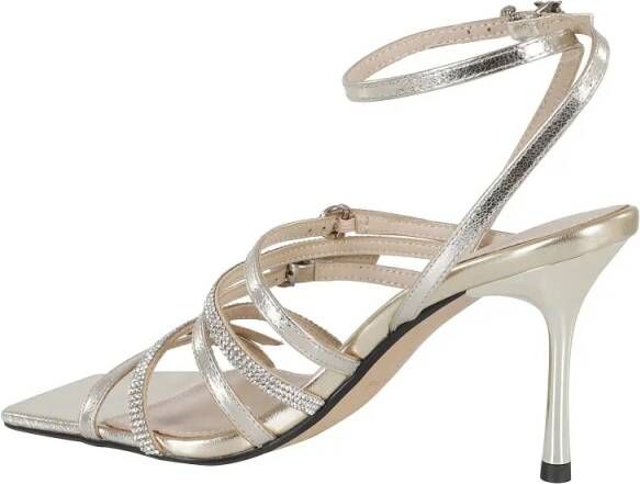 Pinko Sandalen Terry Sandal in goud