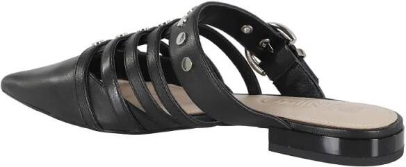 Pinko Slippers & Mules Pointed Toe Gianira Sabot With Cut-Out Design in zwart - Foto 2