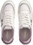 Bruin Tinten Bondy Sneaker Lage sneakers Leren Sneaker Dames Wit - Thumbnail 3