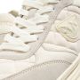 Pinko Witte Leren en Satijnen Memphis Sneakers White Dames - Thumbnail 2
