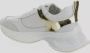 Pinko Leren Sneaker met Polyurethaan Ss0027P025Z1B White Dames - Thumbnail 4