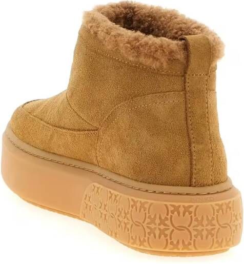 Pinko Winterlaarzen Yoko 22 Midsneaker in bruin - Foto 3