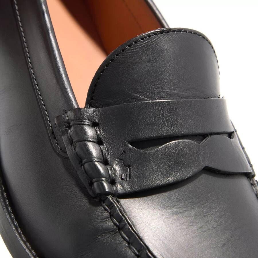 Polo Ralph Lauren Loafers Polo Loafer Flats in zwart