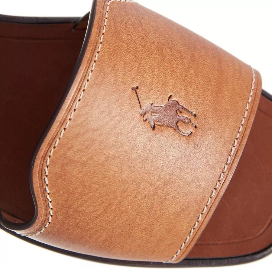 Polo Ralph Lauren Sandalen Flat Sandals in bruin