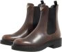 Prada Boots Calf Leather Boots in bruin - Thumbnail 1
