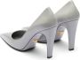 Prada Grijze Leren Pumps met Puntige Neus Gray Dames - Thumbnail 2