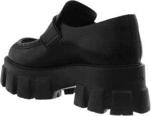 Prada Loafers & ballerina schoenen Chocolate Mokassins in black
