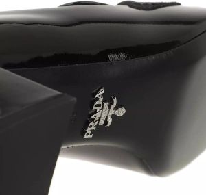 Prada Loafers & ballerina schoenen Loafers Patent Leather in black