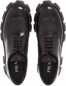 Prada Loafers & ballerina schoenen Monolith Loafer in black