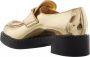 Prada Pumps & high heels Loafers in goud - Thumbnail 1