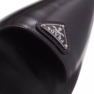 Prada Pumps & high heels Slingback Pumps with Logo in black