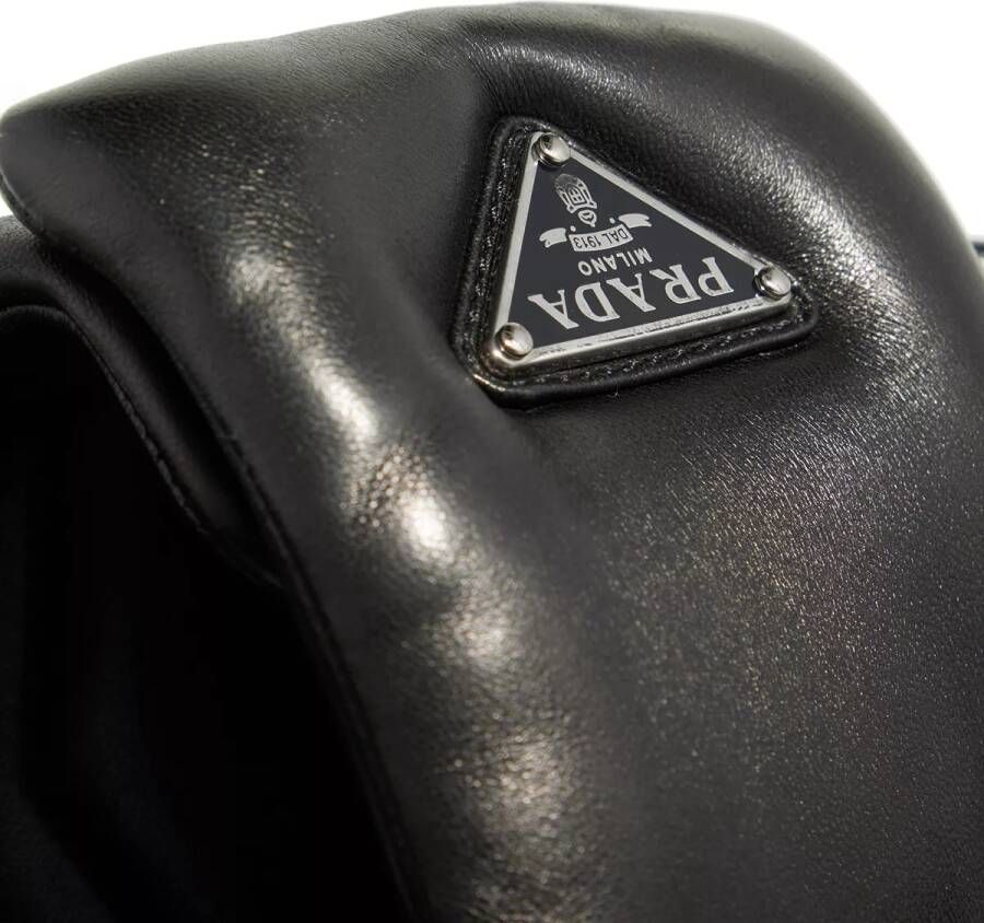 Prada Sandalen Nappa Leather Soft Sandal in zwart
