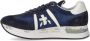 Premiata Low-Top Sneakers 'Conny' in blauw - Thumbnail 1