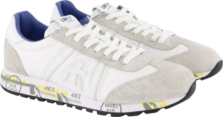 Premiata Low-Top Sneakers Dames Lucyd in wit