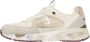 Premiata Low-Top Sneakers Mased Sneakers in beige - Thumbnail 1
