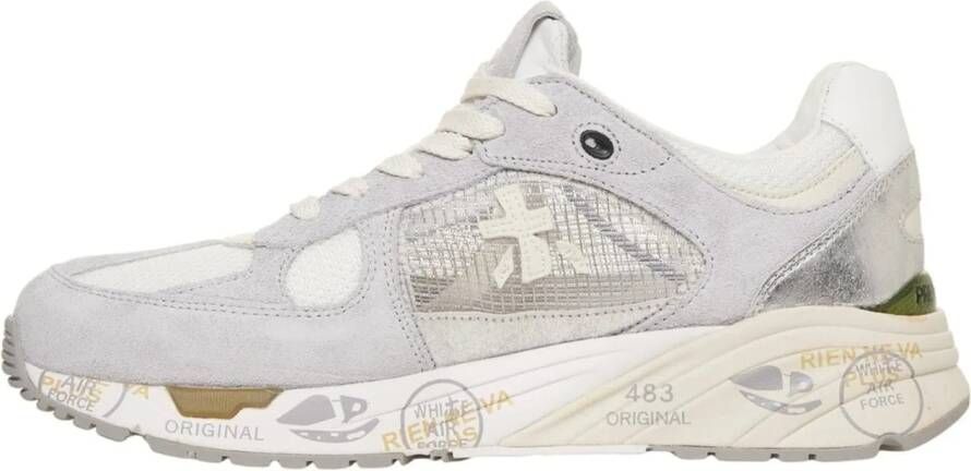 Premiata Low-Top Sneakers 'Mase' in grijs
