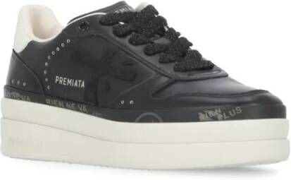 Premiata Low-Top Sneakers Micol 7014 Sneakers in zwart