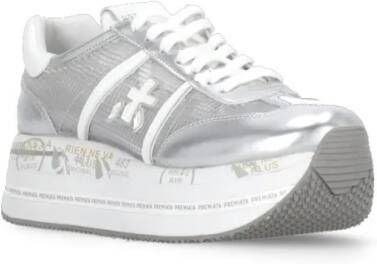 Premiata Low-Top Sneakers Silver Beth 7373 Sneakers in zilver