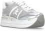 Premiata Low-Top Sneakers Silver Beth 7373 Sneakers in zilver - Thumbnail 1