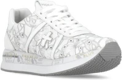 Premiata Low-Top Sneakers White Conny 7364 Sneakers in wit