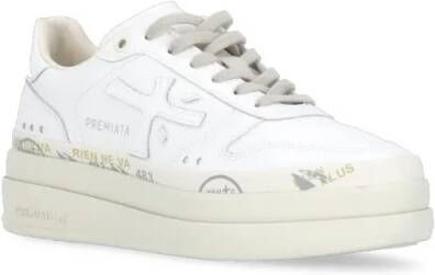 Premiata Low-Top Sneakers White Micol 6789 Sneakers in wit