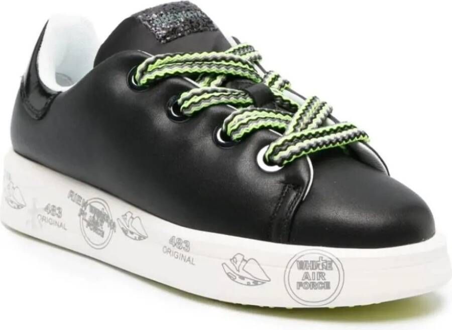 Premiata Low-Top Sneakers Belle 6550 Sneakers in zwart