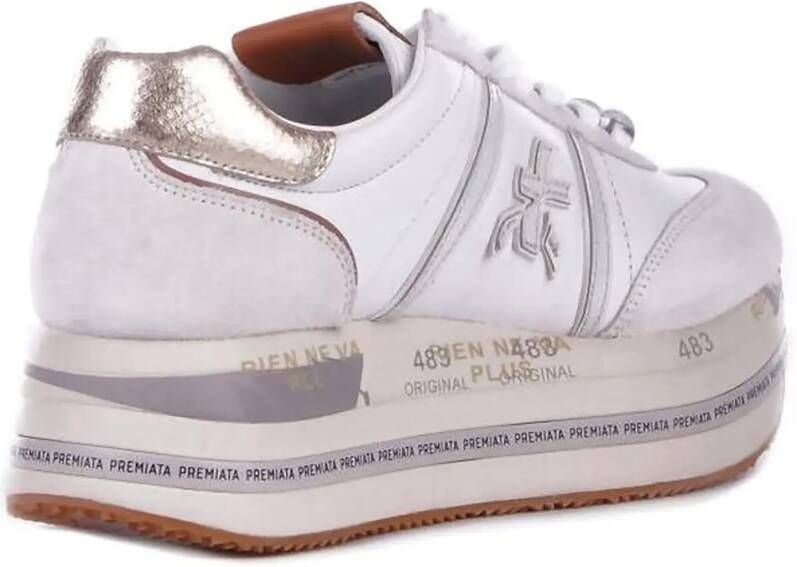 Premiata Low-Top Sneakers White in wit