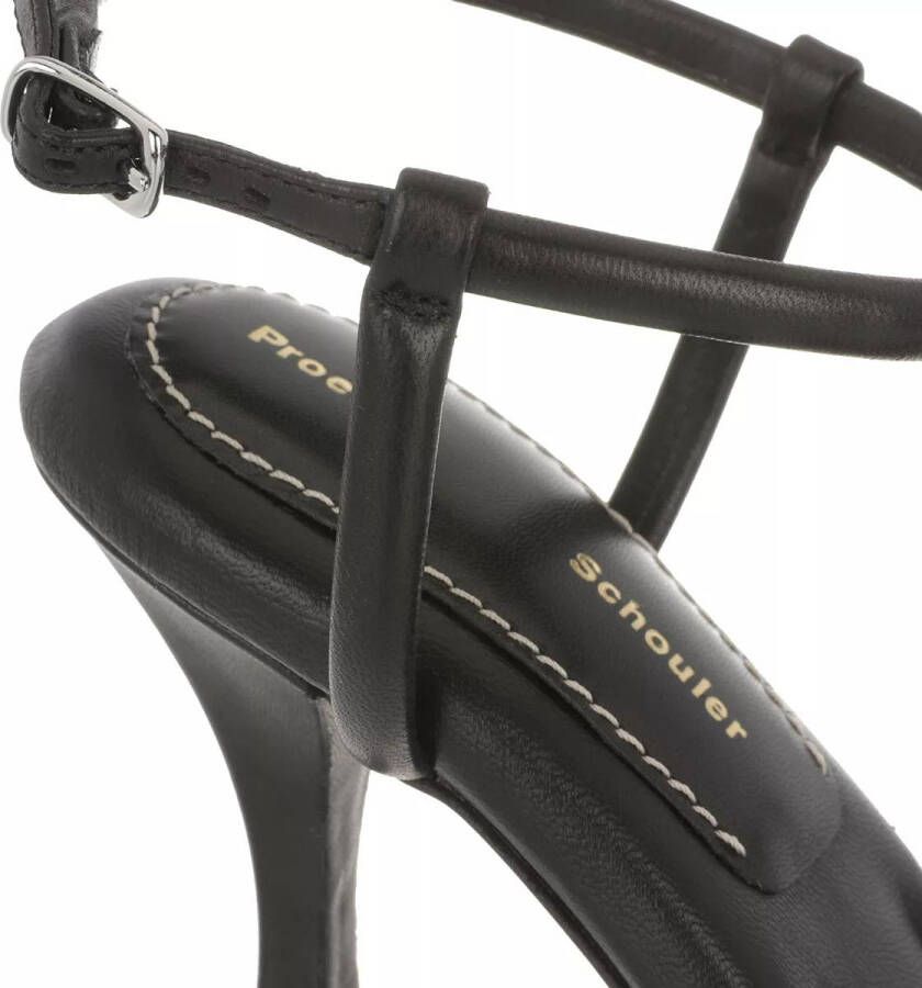 Proenza Schouler Pumps & high heels Cecil Padded Ankle Strap Sandal in zwart